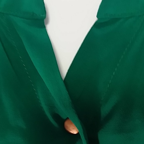 GREYLN SILK BLOUSE XS - Picture 2 of 11